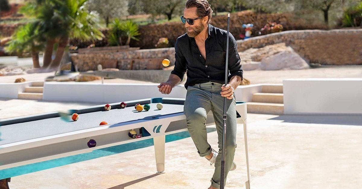 Hyphen Outdoor Dining Pool Table - Cornilleau Table Tennis Singapore Official Store