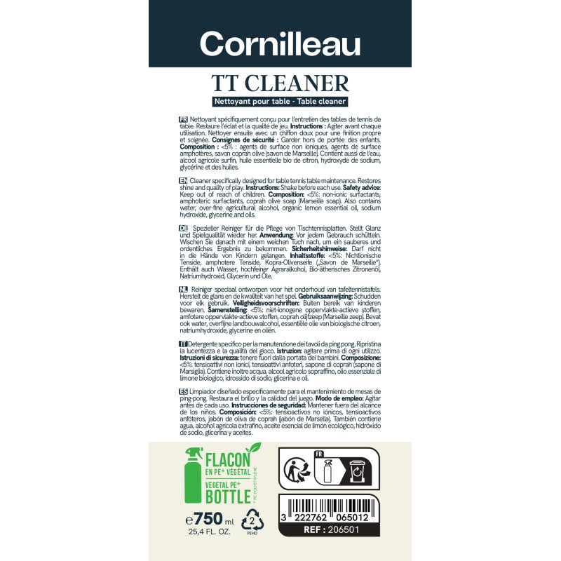Cornilleau Table Tennis Table Cleaner Cornilleau Singapore Official Store