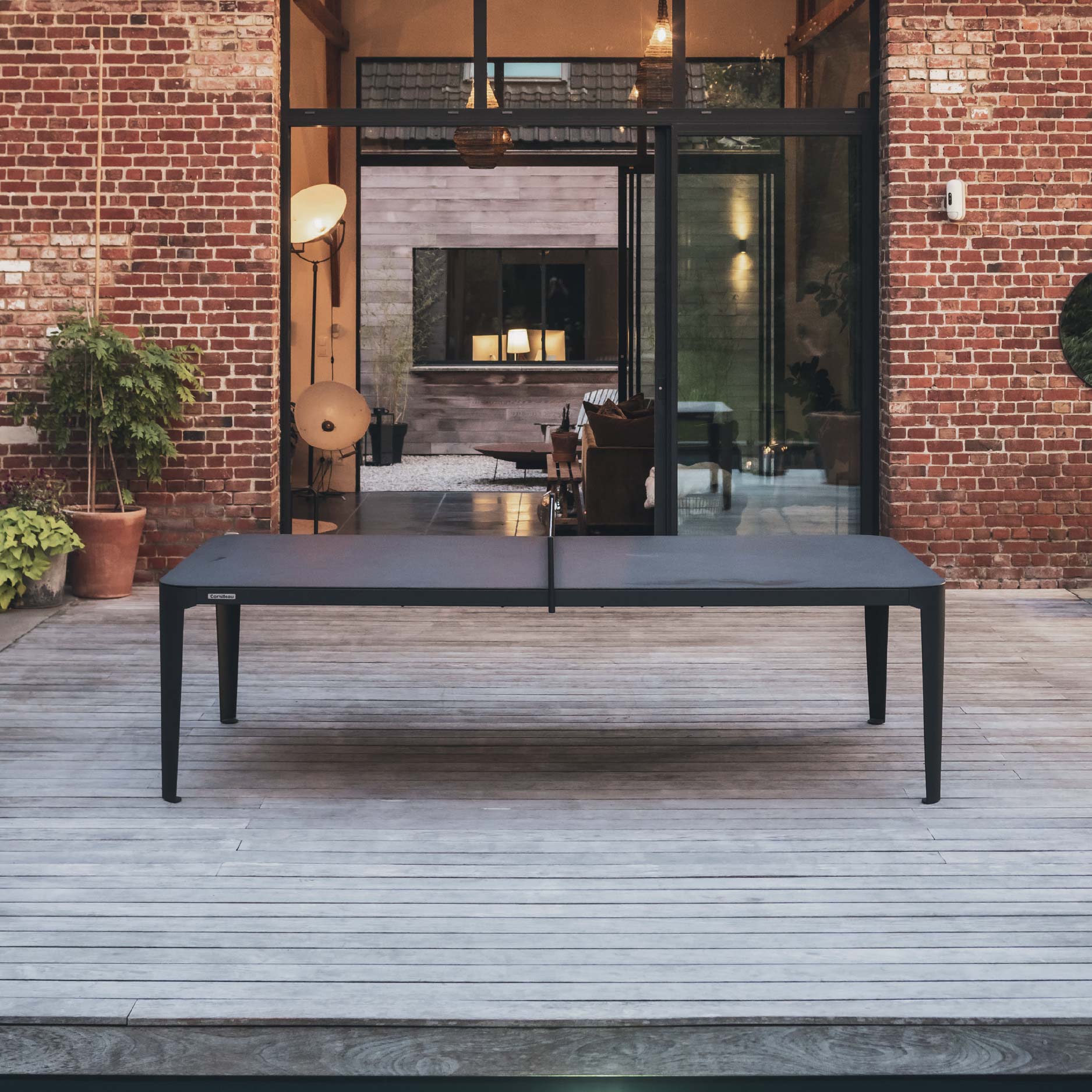 Hyphen Indoor / Outdoor Dining Table Tennis Table - Cornilleau Table Tennis Singapore Official Store