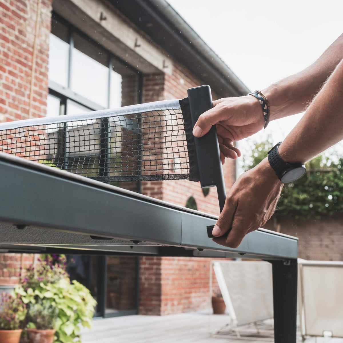 Hyphen Indoor / Outdoor Dining Table Tennis Table - Cornilleau Table Tennis Singapore Official Store