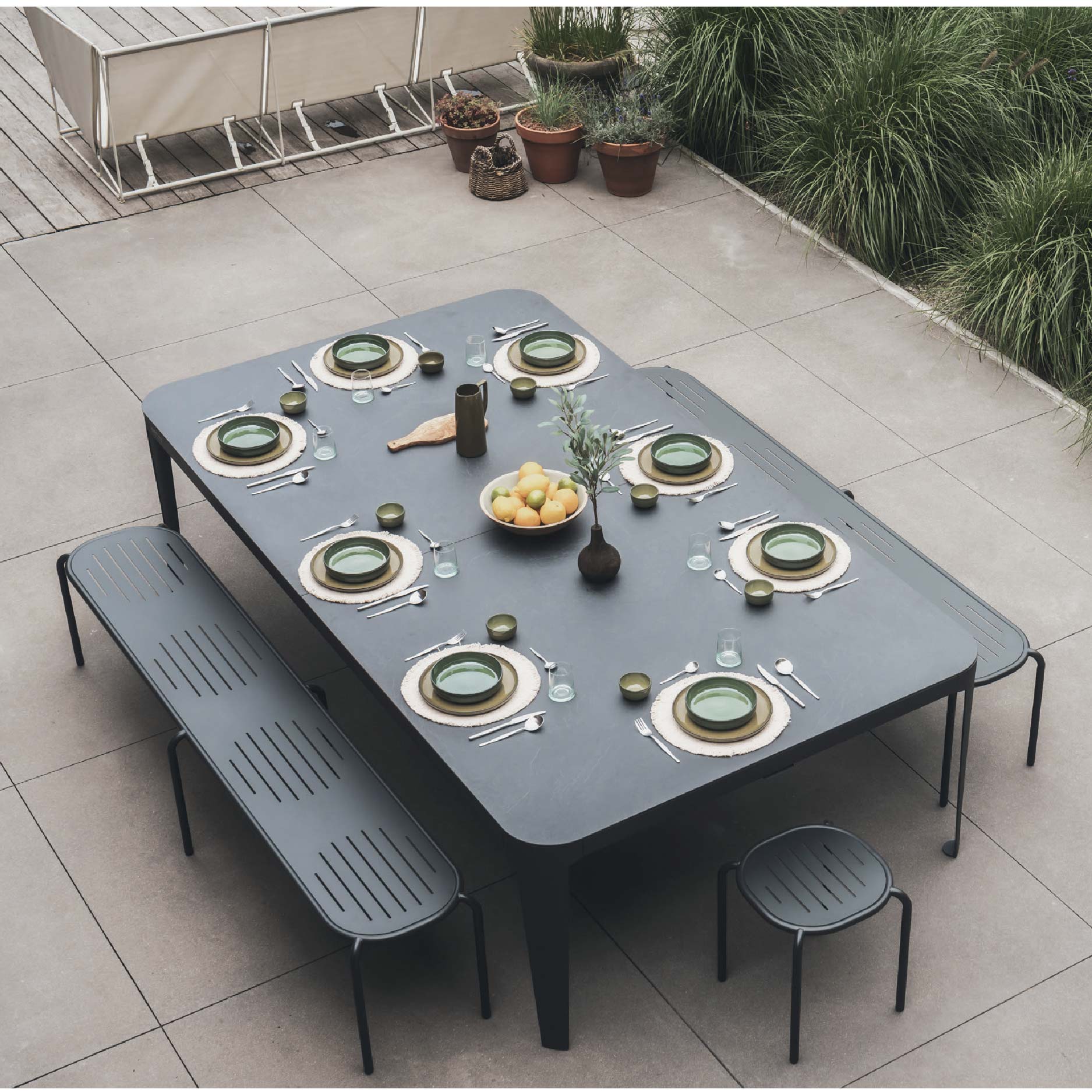 Hyphen Indoor / Outdoor Dining Table Tennis Table - Cornilleau Table Tennis Singapore Official Store