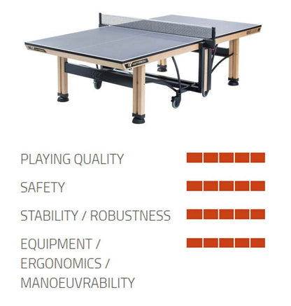 850 Wood ITTF Table Tennis Table - Cornilleau Table Tennis Singapore Official Store