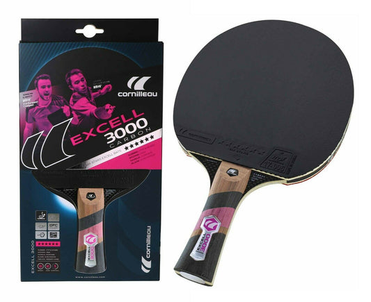 Excell 3000 Carbon Table Tennis Bat - Cornilleau Table Tennis Singapore Official Store